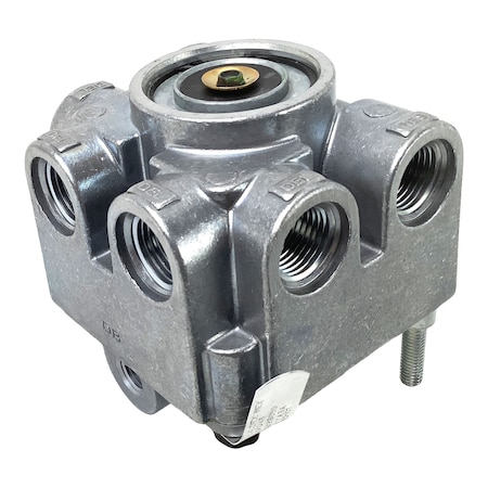 Haldex Valve, Relay, Brake, Four Port W/ Anti-Compounding, Dual Crack Pressure KN28055
